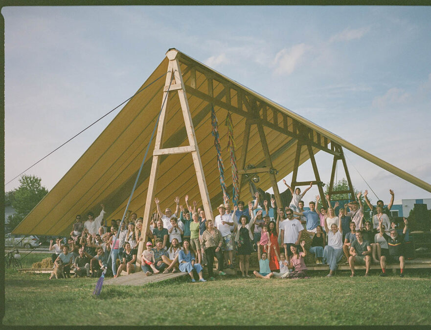 Gruppenfoto vom Abschlussfest am 4.8.2024