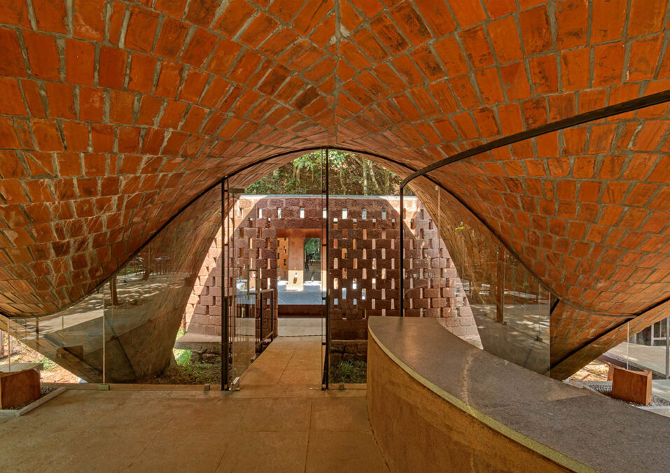 Dining Space at Deva Dhare, India Architect, Play Architecture (c) Bharath Ramamrutham
