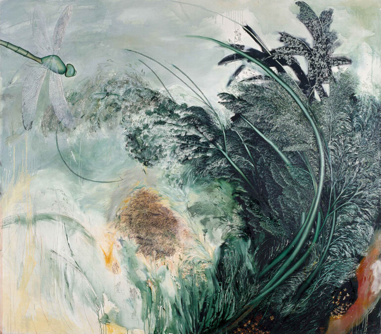 Katja Brest _ Grassland _ Mischtechnik _ 120cm x195cm _ 2000