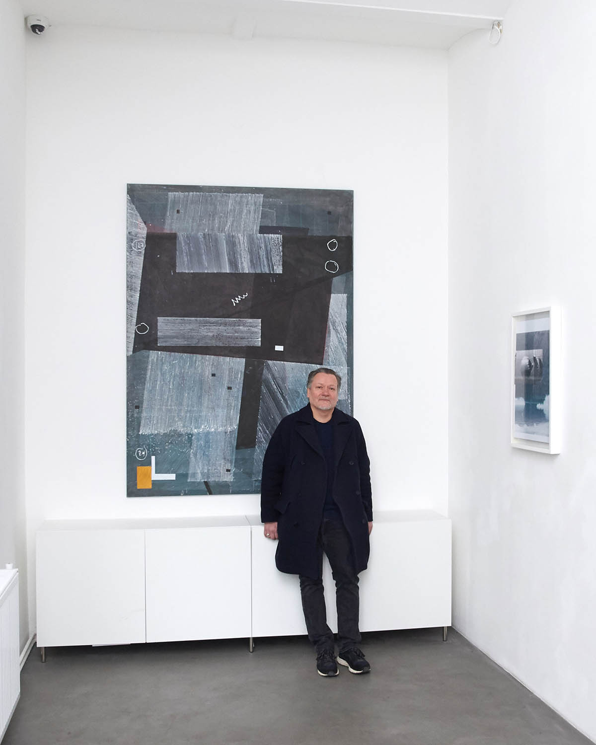 Artist Gregor Eldarb. Photo Daniel Lichterwaldt