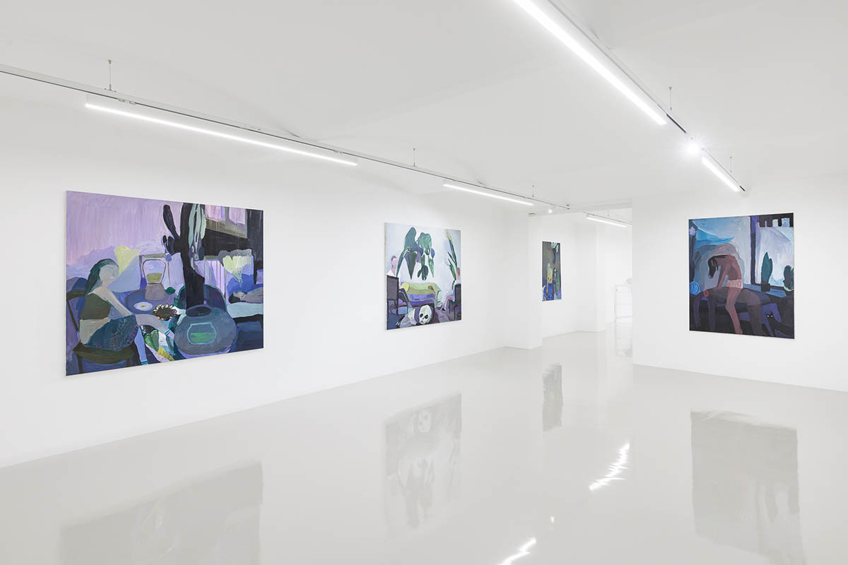 Helen Verhoeven, Humans, 2023, Installation view. Photo: Manuel Carrion Lopez