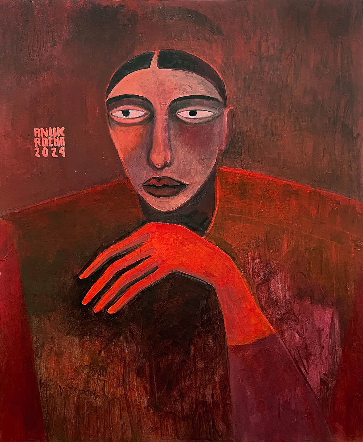 Salome, 73x60 cm, Acrylic on Canvas