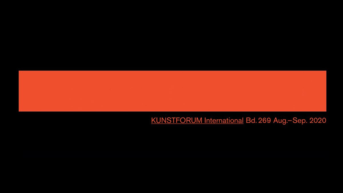 kunstforum international