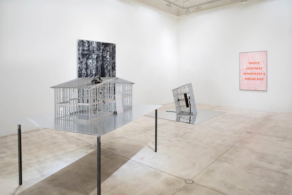 Monica Bonvicini, Stagecage, courtesy Galerie Krinzinger and the artist, photo Anna Lott Donadel