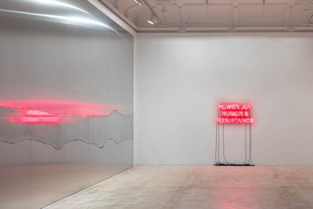 Monica Bonvicini, Stagecage, courtesy Galerie Krinzinger and the artist, Foto: Anna Lott Donadel