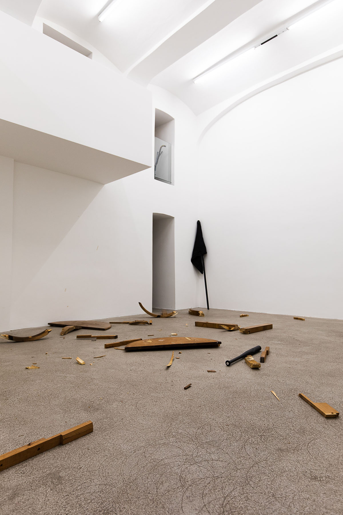 Pablo Chiereghin, Riot Design 21-22, 2021, Sammlung Friedriechshof Stadtraum, Ausstellungsansicht