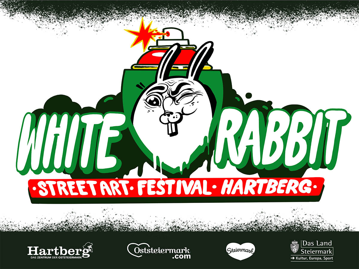 WHITE RABBIT - Street Art Festival Hartberg heißt internationale Muralists willkommen!
