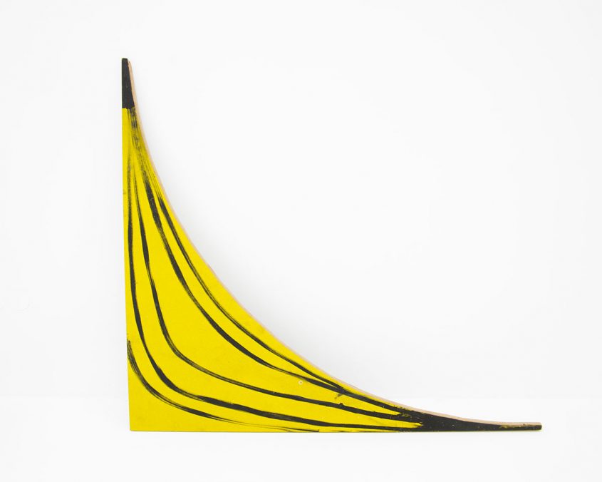 Banane, Acryl auf Holz, 91,5x103,5 cm