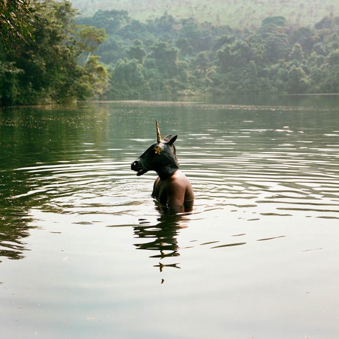 Verena Prenner, Okapi, 2020, C-Print, gerahmt, 100 x 100 cm